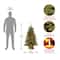 4ft. Pre-Lit Everyday Collection Burlap Artificial Tabletop Christmas Tree, Clear Lights